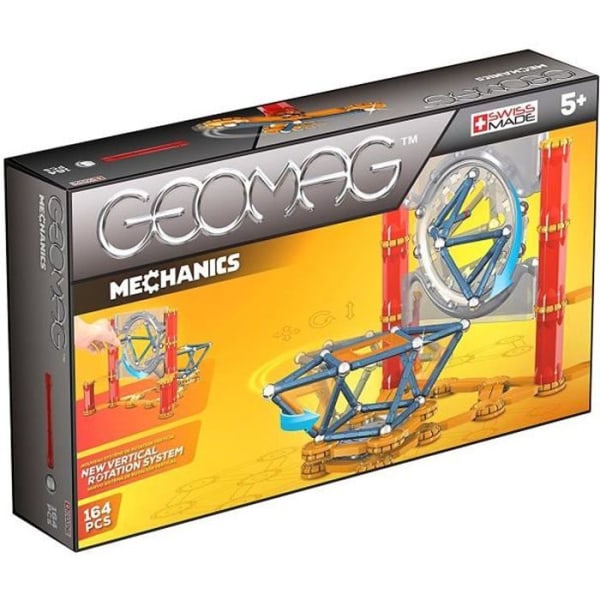 GEOMAG MECHANICS Magnetisk byggsats 164 st 154 stycken