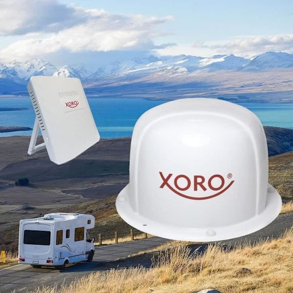 4G LTE WiFi-router - XORO - MLT 400 - Utomhus GSM-antenn - Hotspot-funktion - Triband