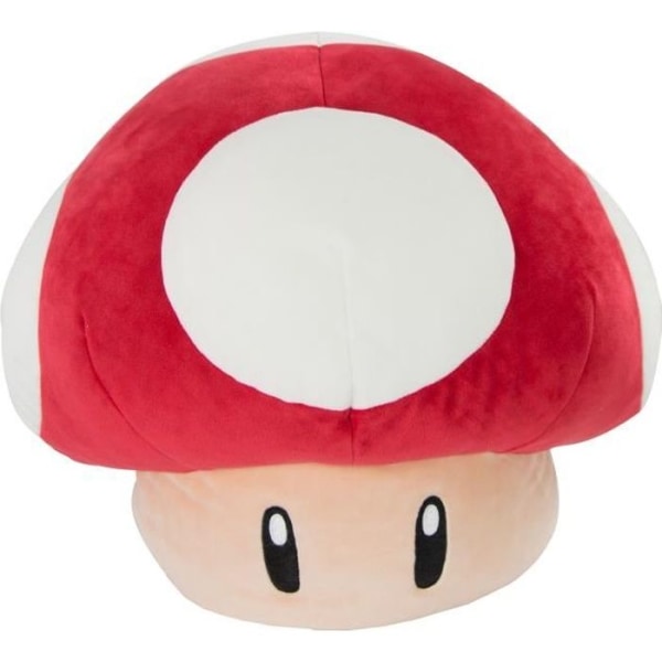 Plush Club Mocchi Mocchi Mushroom 30 cm - TOMY - Mario Kart - Röd och vit - För Baby röd och vit