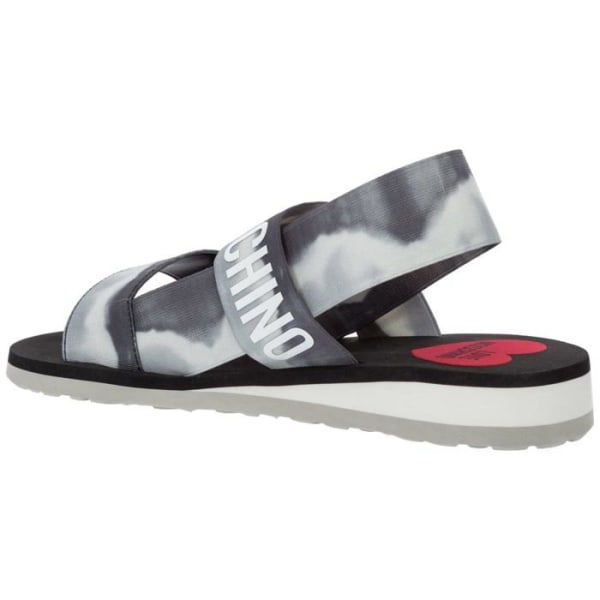 Sandal - sandaler Love moschino - JA16033G0EJN500A - Damsandal Grigio Svart 39