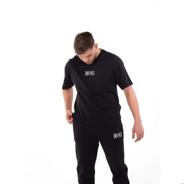 T-shirt Metal Boxe svart M