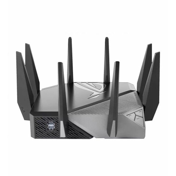 Wifi-router - ASUS - ROG GT-AXE11000 - Wi-Fi 6E - 4 portar - 2 WAN