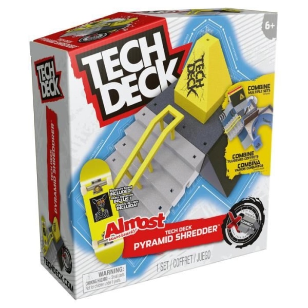 Tech Deck - Starter Set X-Connect Skate Park + 1 finger skate - För att bygga och anpassa