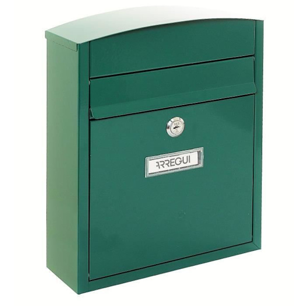 ARREGUI Compact E5733 stålpostlåda, utomhuspostlåda, väggmonterad postlåda, regntät