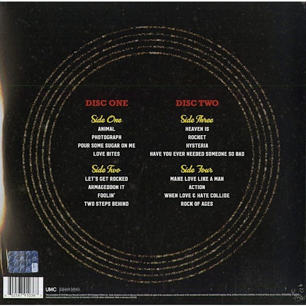 Vinylsamling Ims-mercury - 06025 6791036 - The Story So Far: The Best of Def Leppard