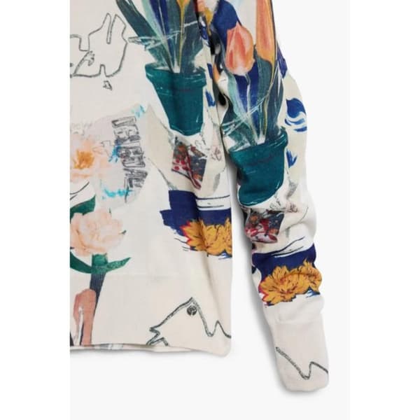 Damepull Desigual Lacroix råvara S