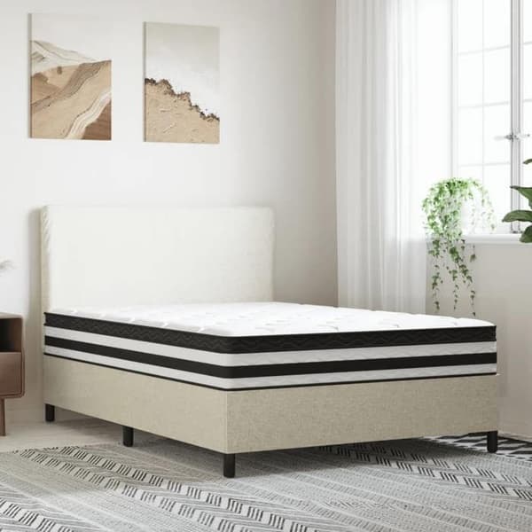 vidaXL Pocket Spring Madrass Medium 140x200 cm 372920