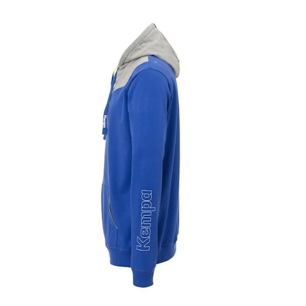 Kempa Core 2.0 Hooded Sweatshirt - Handboll - Herr - Kungsblå/grå - Öppet meshfoder Kungsblå/grå XXL