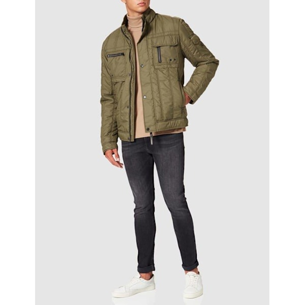 Jacka - perfecto - bomber Camel active - 4302106U99 - Herrjacka Olivgrön jag