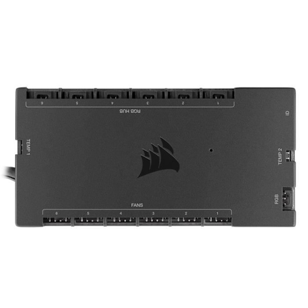 CORSAIR iCUE Commander CORE XT - Digital fläkthastighet och RGB-ljuskontroll (CL-9011112-WW)