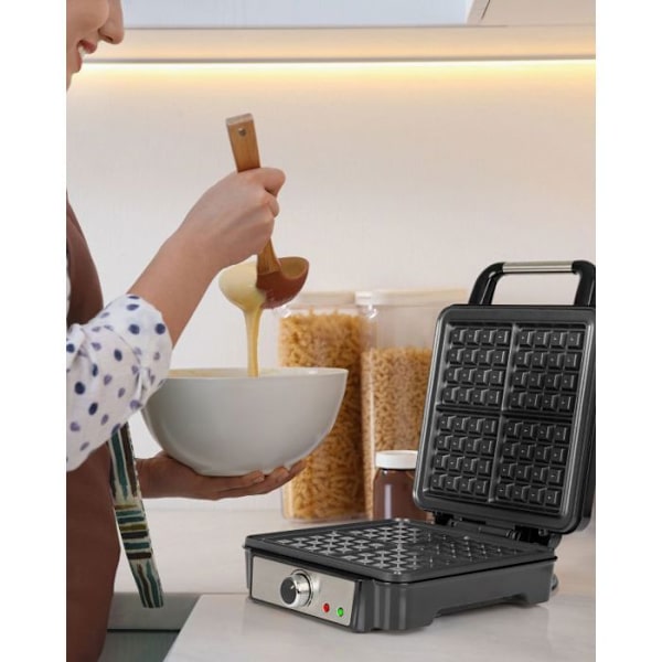 proficook dubbel våffelbryggare PC-WA1241 Rostfritt stål