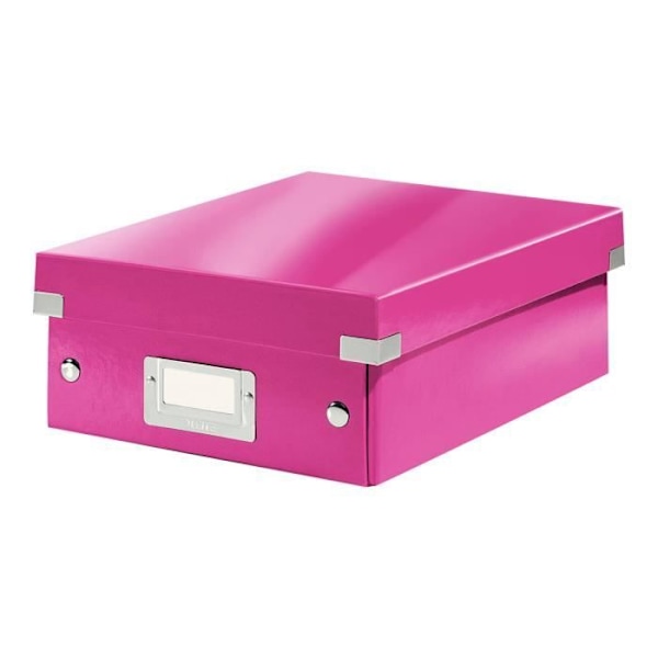 Leitz Click & Store WOW Small - Arkivlåda - rosa