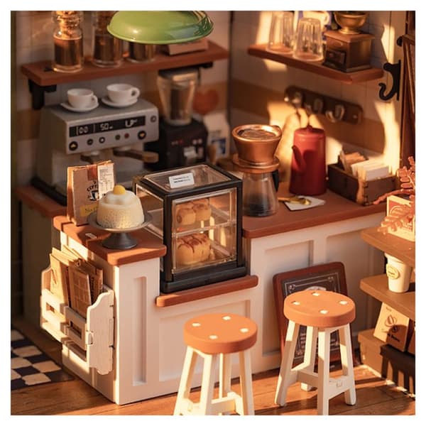 Maquette Kafé Nr 17 brun