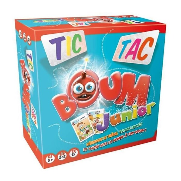 Tic Tac Boom Junior Eco Pack - Asmodee - Brädspel Grön