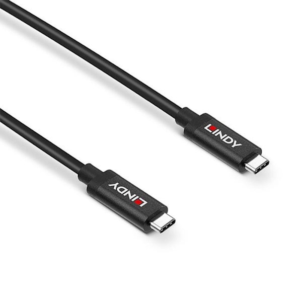 LINDY USB 3.2 Gen2 typ C aktiv kabel 8m - Data 10Gbps - Audio/video - PD 100W