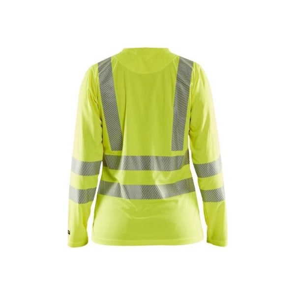 T-shirt med långa ärmar - Blaklader - Dam - Antiodör - Ant UV - Hög synlighet Fluorescerande gul jag