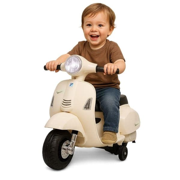 Vespa Mini bärare - vit Vit