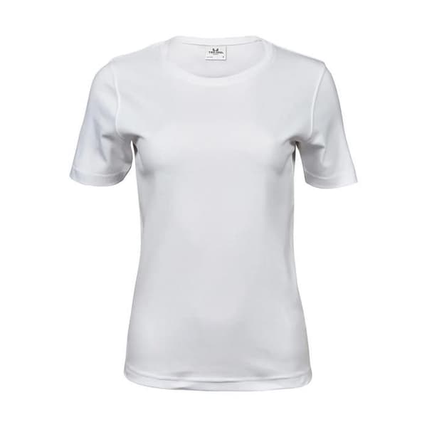T-shirt dam Tee Jays Interlock - vit vit jag
