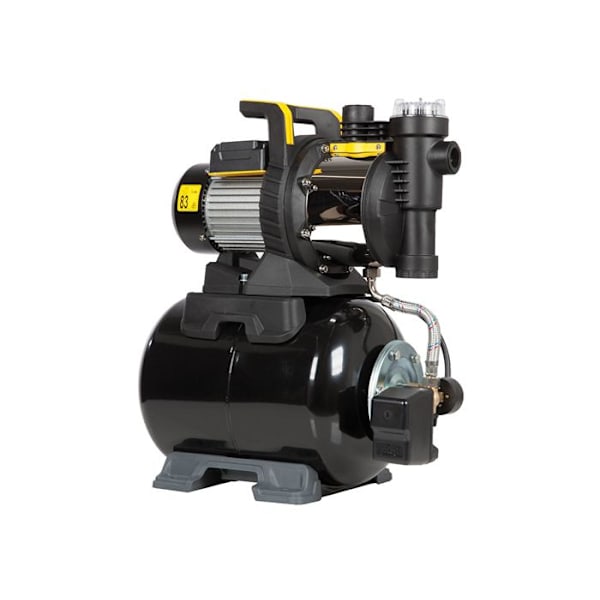 STANLEY boosterpump - rostfritt stål och kol - 1300 W svart