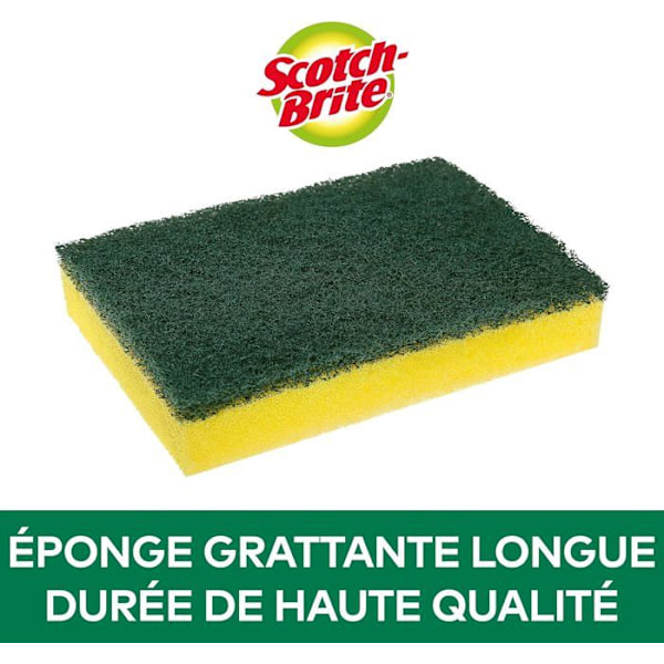 Avsugningstvättsvamp för intensiv användning Scotch-Brite Classic, 20 stycken - hållbar skrubbsvamp som tar bort fett