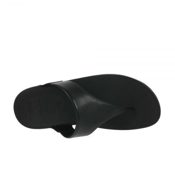 Sandaler - FitFlop - Lulu - Läder - Svart - Minimala och Bekväma Svart 37