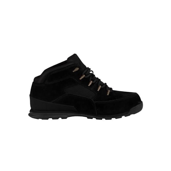 Timberland Euro Rock Mid Hiker Boots för män i svart mocka - Snörning - Medium Shaft - 43 1/2