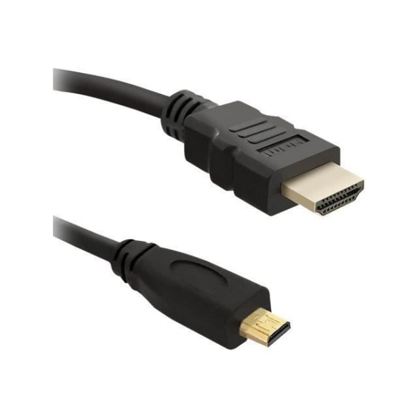 Qoltec HDMI-kabel HDMI (M) till HDMI micro (M) 2 m