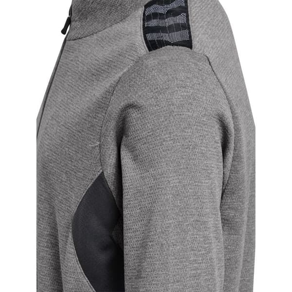 Hummel Authentic barn zip-up polyester träningsjacka - grå grå 6 år