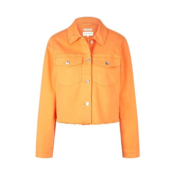 Jacka - pea coat - jacka - kavaj Tom tailor - 1035325 - jeansjacka dam Ljus Mango Orange XS