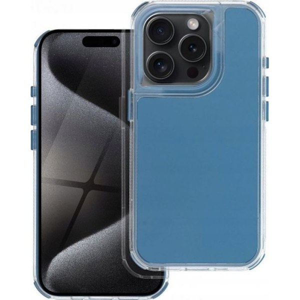 Telefont förstärkare - hörlurs förstärkare Oem skal MATRIX för IPHONE 14 Pro blå