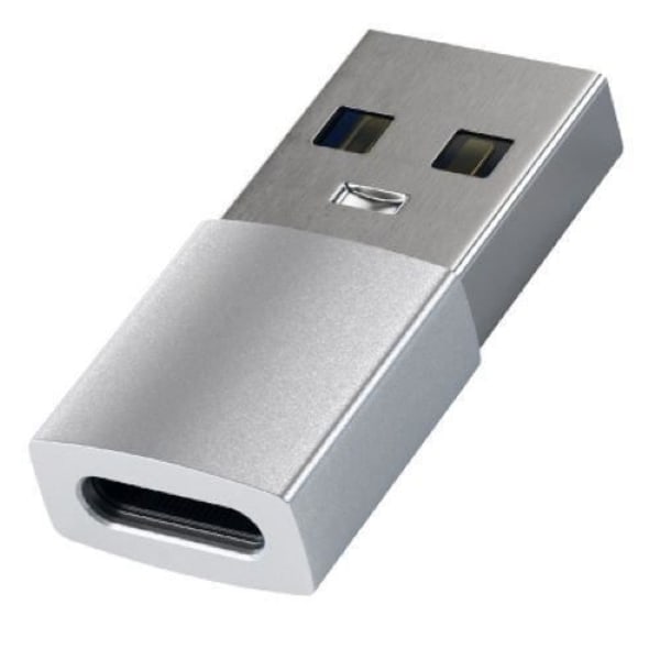 USB C till USB A-adapter - Ospecificerad - 3.2 - 5 Gbit/s - Idealisk för resor - Grå
