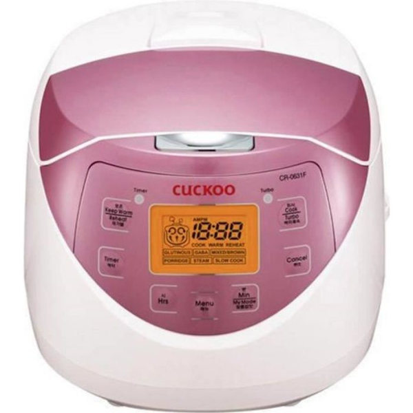 Risokokare - Cuckoo - CR-0631F - Vit och rosa - 1,08 L - 580 W