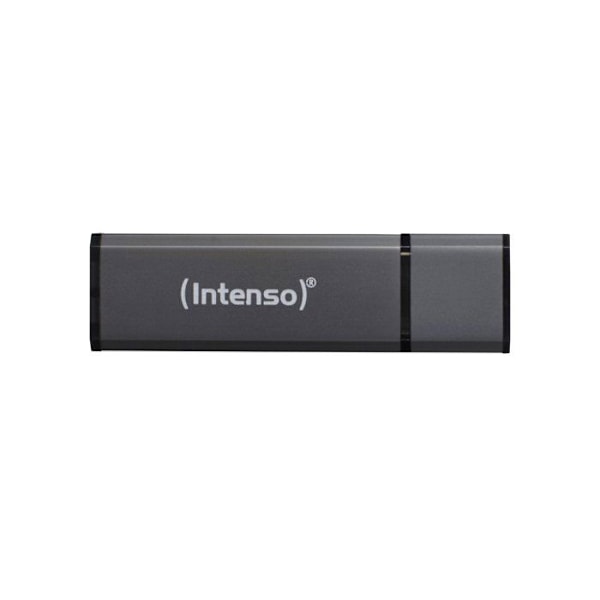 USB-nyckel - INTENSO - Alu Line - 128 GB - USB 2.0 - Antracit
