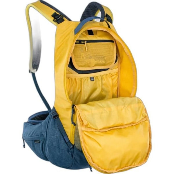 Ryggsäck - Evoc - Trail Pro 16L - Gul/Blå - S/M - Multisport gul/blå