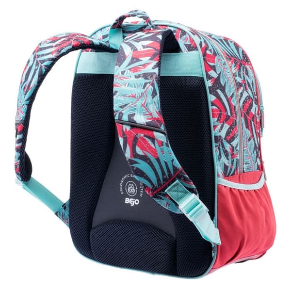 Bejo Kapsel 28 L ryggsäck - datorfack, reflexelement paradis mönster