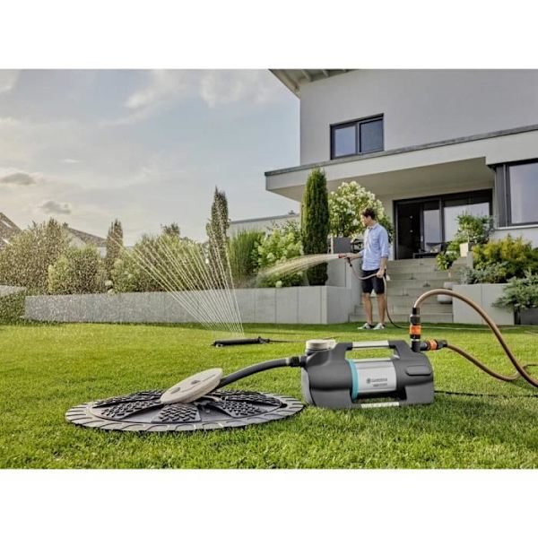 Trädgårdspump 5600 Silent+ - GARDENA - Kraftfull och energieffektiv - 5600 l/h - 47 m