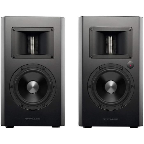 AIRPULSE A200 Stereohögtalare - svart/brun