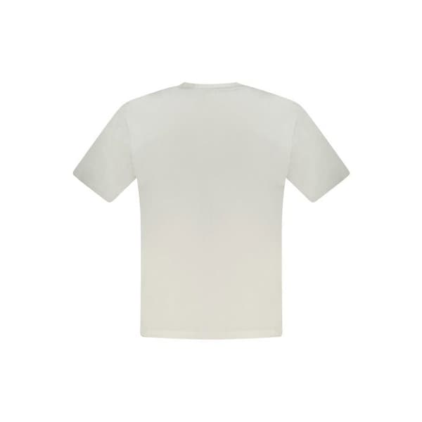 T-shirt MC bomull logotyp - North Sails. Vit M