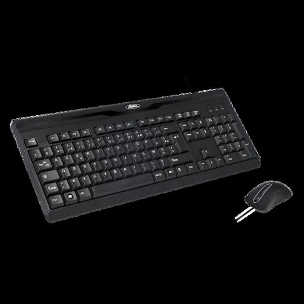 ADVANCE Starter Wired Combo Wired Tangentbord / Musset / CLS-197U - USB - AZERTY - Svart