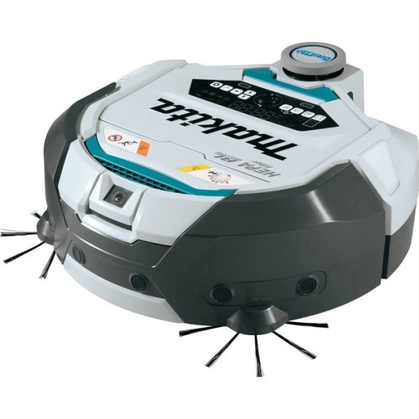 Robotdammsugare - Makita - DRC300Z - 18Vx2 LXT - HEPA-filter - LiDAR-navigation - 600 m²