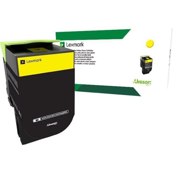 Lexmark C232HY0 Gul tonerkassett med lång kapacitet, returprogram