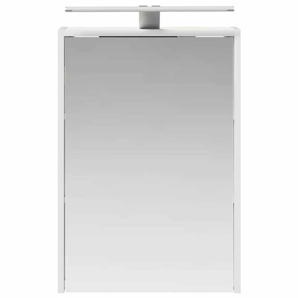 vidaXL Badrumsspegelskåp Vit 43 x 16 x 62.5 cm 889143