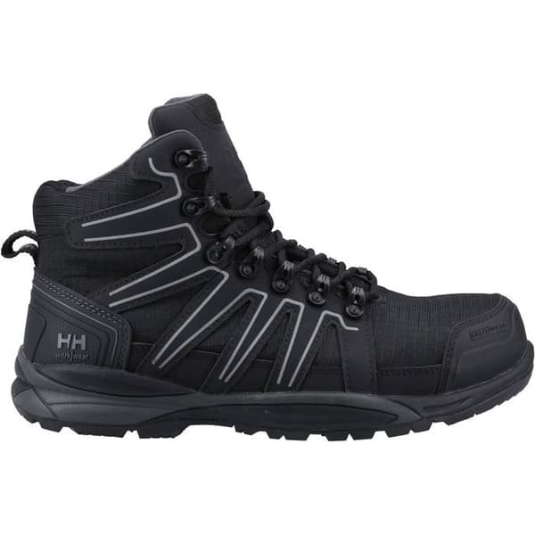 Helly Hansen Arbetskläder Manchester Mid S3 Polyester Svart/Grå Svart 45