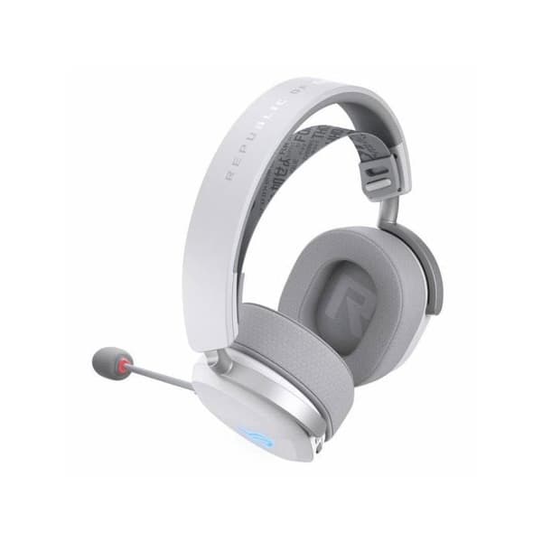 ASUS ROG Pelta White - Trådlös Gaming Headset - tri-mode-anslutning med Speednova