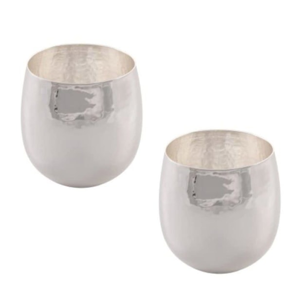 Vinglas - Argentoè provningsglas - BBL02 - argentoe Set med 2 ballongglas utan bas för vin H.9,5 cm