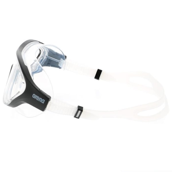 Simglasögon - Arena - The One Mask Clear Black - UV-skydd - Anti-dimma - Large Vision Svart