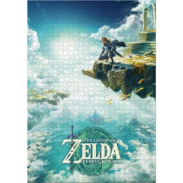 The Legend of Zelda: Tears of the Kingdom 1000 bitars pussel - VINNANDE RÖTTER Flerfärgad