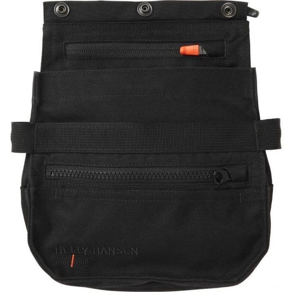 Sacoche - HELLY HANSEN - CNCT Utility Pocket - Svart - Tryckknappsstängning - Tryckknappsficka