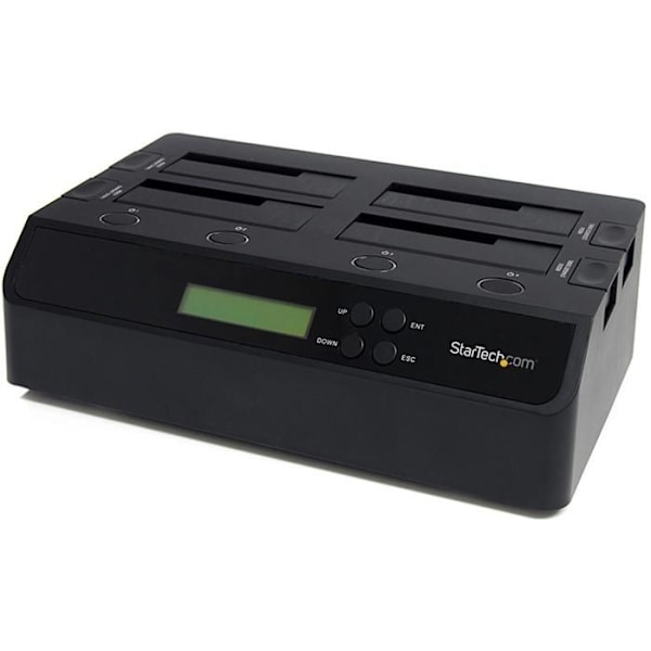 Dockningsstation - StarTech.com - Duplikator 1 till 3 - USB 3.0 - eSATA - 4 fack