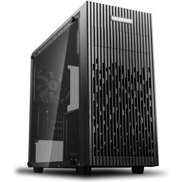 DEEPCOOL PC CASE Matrexx 30 - Svart - Härdat glas - Micro ATX-format (DP-MATX-MATREXX30)